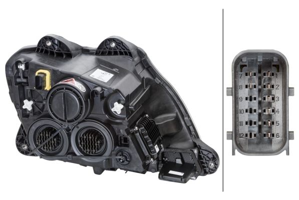 Hella 1LX010116-791 Headlight - 2