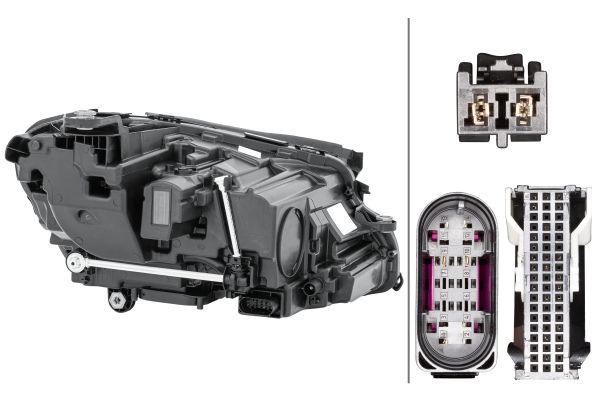 Hella 1LX012076-531 Headlight - 2