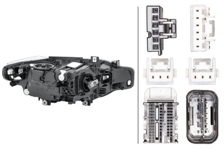 Hella 1LX012102-931 Headlight - 2