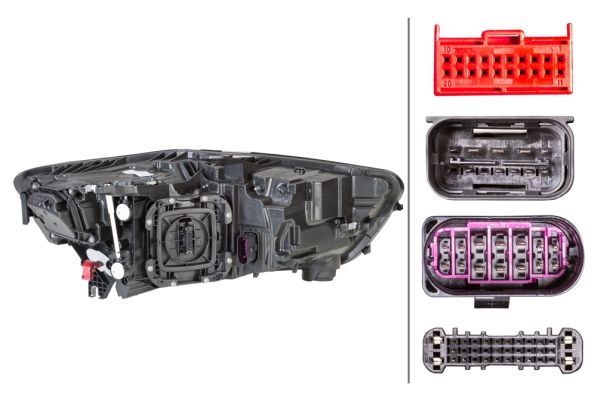 Hella 1LX012976-131 Headlight - 2