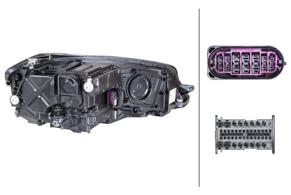 Hella 1LX013924-311 Headlight - 2