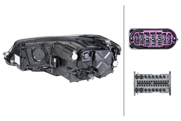 Hella 1LX013924-321 Headlight - 2