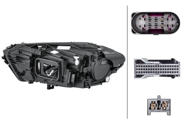 Hella 1LX015091-841 Headlight - 2