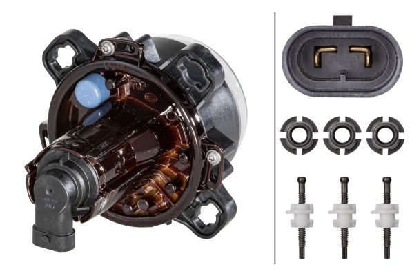 Hella 1ML247042-167 Headlight - 2