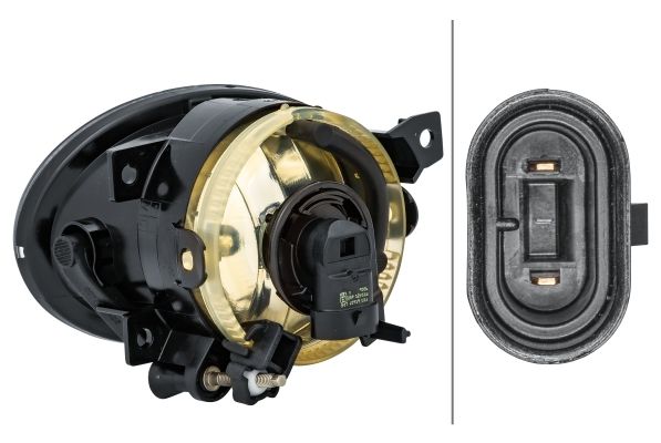 Hella 1N0011250-361 Front Fog Light - 2