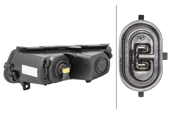 Hella 1ND010377-041 Front Fog Light - 2