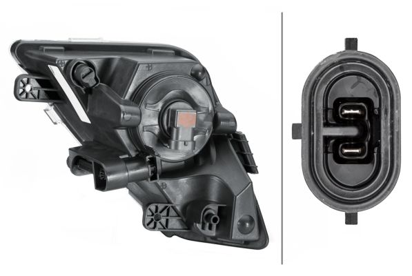 Hella 1ND013001-021 Front Fog Light - 2