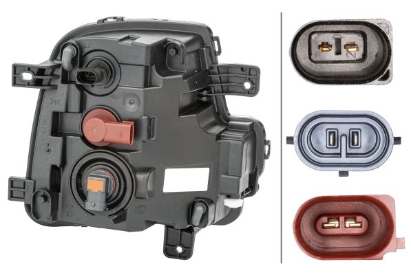 Hella 1NE011694-111 Front Fog Light - 2