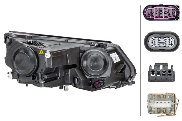 Hella 1ZS010748-331 Headlight - 2