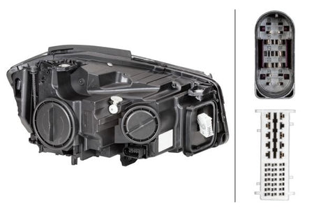 Hella 1ZT010818-471 Headlight - 2