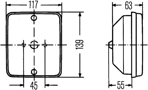 Hella 2BA003236-027 Direction Indicator - 3