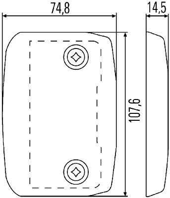 Hella 2BA008260-001 Direction Indicator - 4