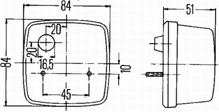 Hella 2BE003014-251 Direction Indicator - 3
