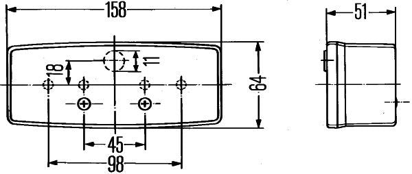 Hella 2BE003184-061 Direction Indicator - 3