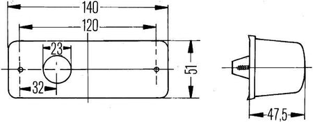 Hella 2BM006692-011 Auxiliary Direction Indicator - 4