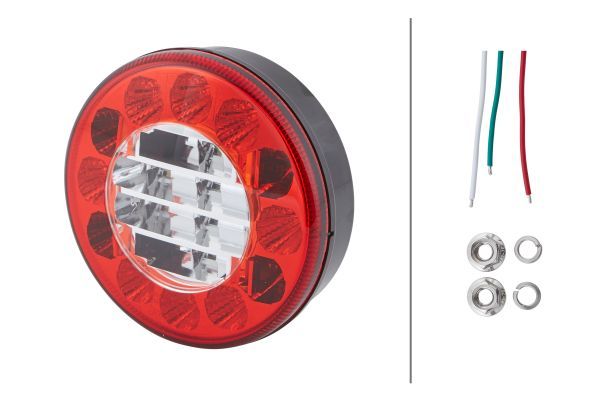 Hella 2NR357027-051 Tail Light Assembly - 1
