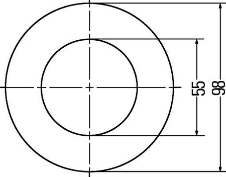 Hella 2PF008405-051 Position Light - 3