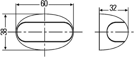 Hella 2PF959570-207 Position Light - 2