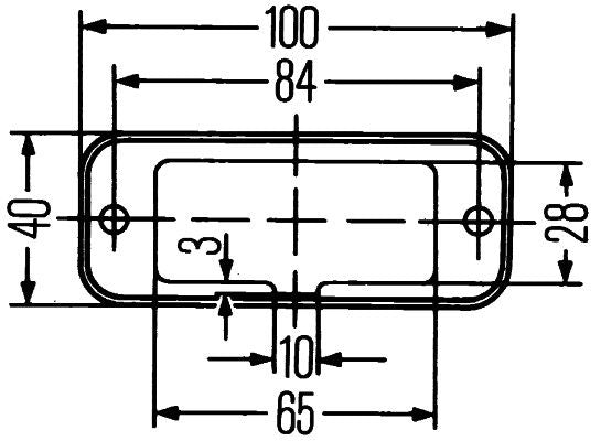 Hella 2PF961167-021 Position Light - 3