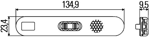Hella 2PS009226-021 Side Marker Light - 3