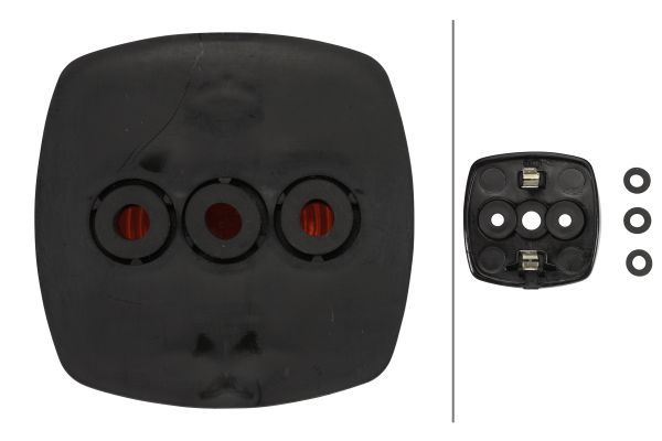 Hella 2SA003057-021 Tail Light - 2