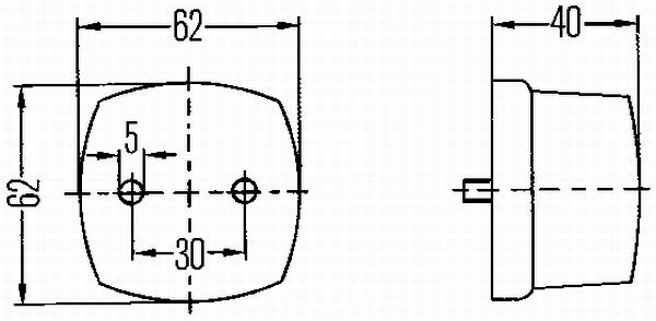 Hella 2SA003057-021 Tail Light - 3