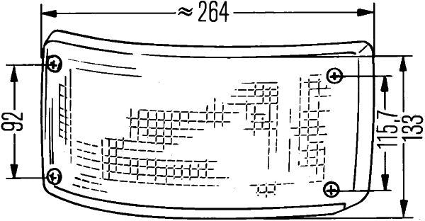 Hella 2SA005603-021 Tail Light - 3