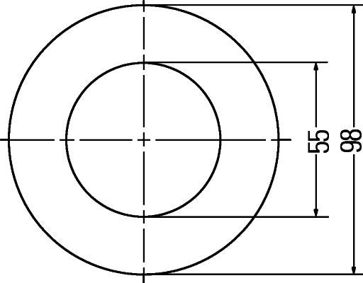 Hella 2SB008405-091 Tail Light Assembly - 3