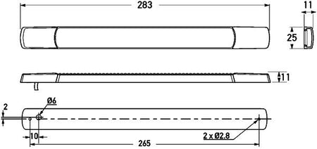 Hella 2SB980887-211 Tail Light Assembly - 3