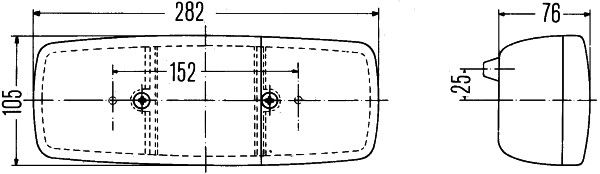 Hella 2SD001699-061 Tail Light Assembly - 3