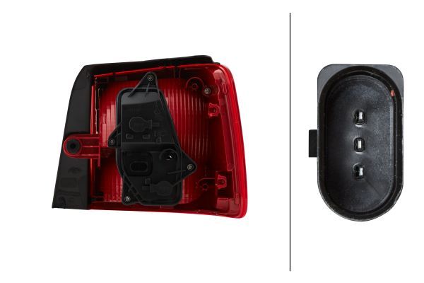 Hella 2SD010468-091 Tail Light Assembly - 2