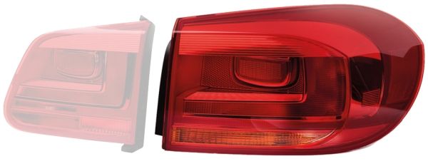 Hella 2SD010738-101 Tail Light Assembly - 1