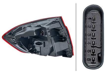 Hella 2SD012147-321 Tail Light Assembly - 2