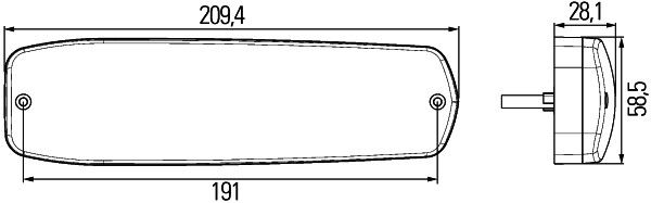 Hella 2SD343910-007 Tail Light Assembly - 2