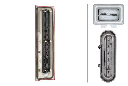 Hella 2SK008208-051 Tail Light Assembly - 2