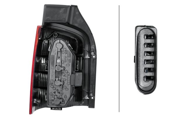 Hella 2SK008579-121 Tail Light Assembly - 2