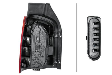 Hella 2SK008579-121 Tail Light Assembly - 2