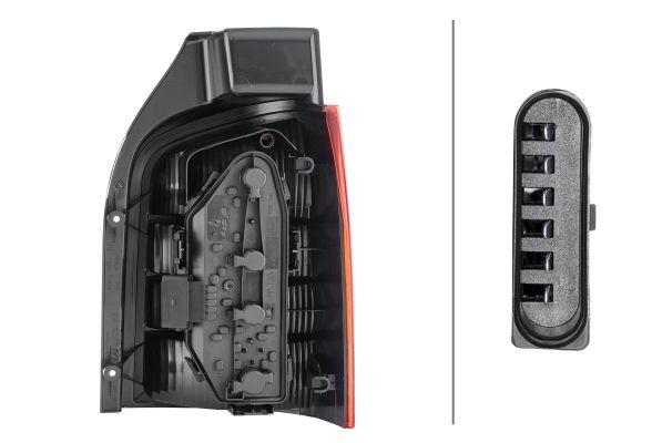 Hella 2SK008579-131 Tail Light Assembly - 2
