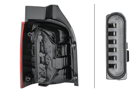 Hella 2SK008579-221 Tail Light Assembly - 2