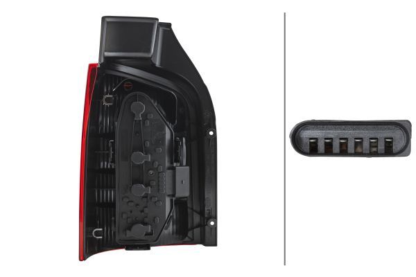 Hella 2SK008579141 Tail Light Assembly - 2