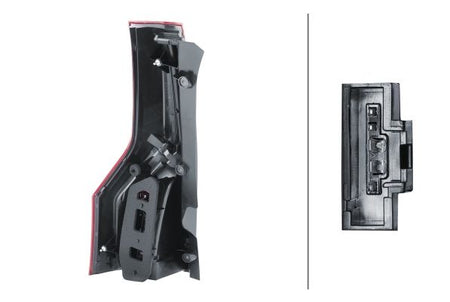 Hella 2SK009466-141 Tail Light Assembly - 2