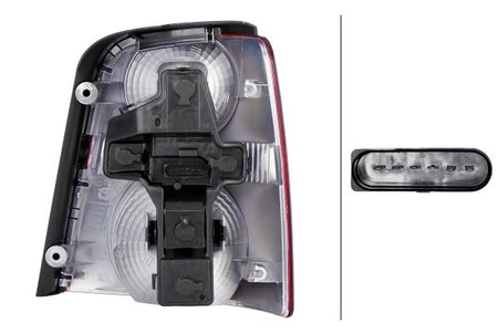 Hella 2SK009477-051 Tail Light Assembly - 2