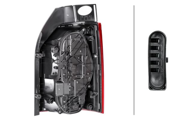 Hella 2SK012336-071 Tail Light Assembly - 2