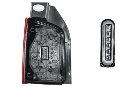 Hella 2SK012338-041 Tail Light Assembly - 2