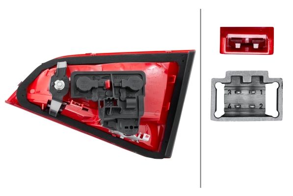 Hella 2TZ009687-091 Tail Light Assembly - 2