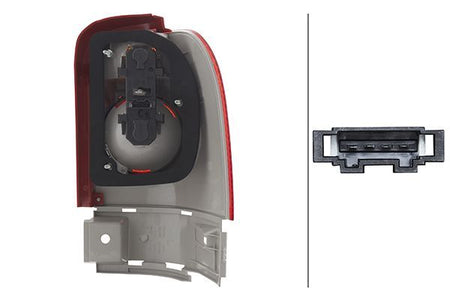 Hella 2VA964957-011 Tail Light Assembly - 2