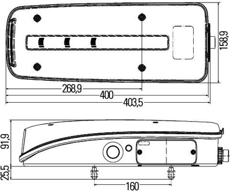 Hella 2VP012381-281 Tail Light Assembly - 2