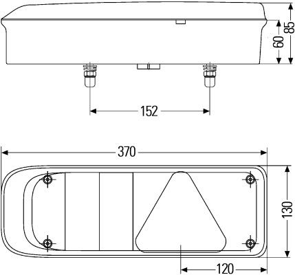 Hella 2VP340930-001 Tail Light Assembly - 3