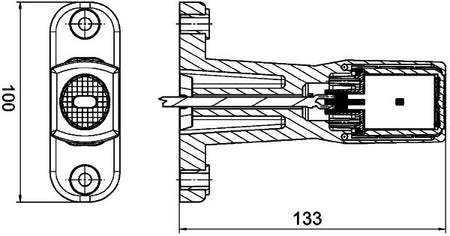 Hella 2XS011768-021 Clearance Light - 3