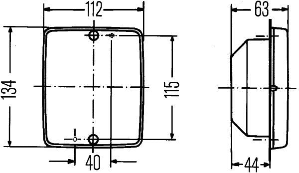 Hella 2ZR003236-311 Reverse Light - 3